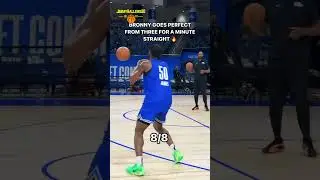 Bronny James 40.5 INCH VERTICAL & 11 3-POINTERS! 🔥 (2024 NBA COMBINE)