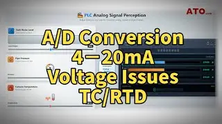 PLC Analog Inputs Explained: A/D Conversion, 4-20mA, Voltage Issues & TC/RTD Comparison