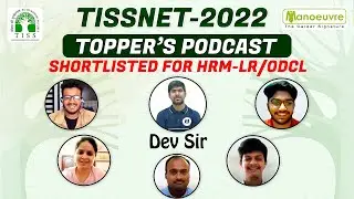 TISSNET  2022 I TOPPER PODCAST SHORTLISTED FOR HRM - LR, ODCL