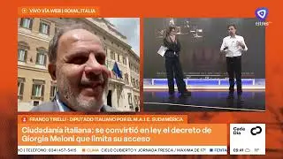 Parlamento italiano validó ley que limita nacionalidad a descendientes extranjeros