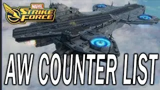 Best Team Counter List - Alliance Wars - Marvel Strike Force - MSF