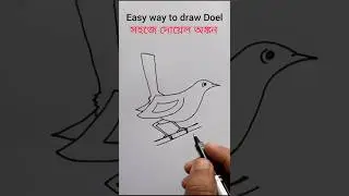 🔥Easy way to draw Doel #shorts #doel #foryou