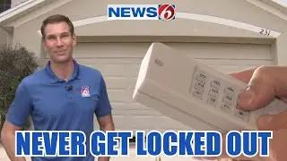 Never get locked out of your garage again, install a keypad!