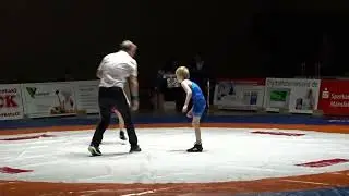 Andrey Goncharov (KAV Mansfelder Land) Erik Nicolay (SV Halle) 25kg Trainingskampf  Eisleben 2022