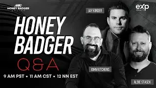 Honey Badger Agent Attraction Q&A with Jay Kinder, Albie Stasek and John Kitchens