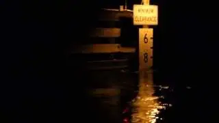 Captain Giles Murphy catches a Snook at the Roosevelt Bridge