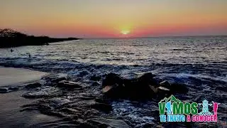 Atardecer en Playa El Espig&oacute;n. Corinto - Chinandega, Nicaragua.