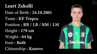 Leart Zekolli - U19 Individual Highlights Season 2019/20