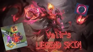 Using Valir&rsquo;s New LEGEND Skin. Is it worth it?! || Mobile Legends