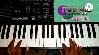 How to play W'aseda Nie by Anita Obeng reggae piano lesson