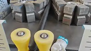 How to make small diameter 32 mm DWC pipe machine ? #corrugatedpipemachine #machine #manufacturer