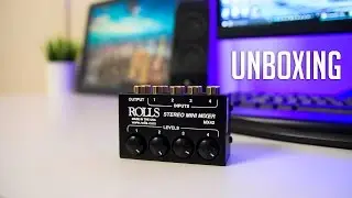 Compact Stereo Mini Mixer - Rolls MX42 | Unboxing