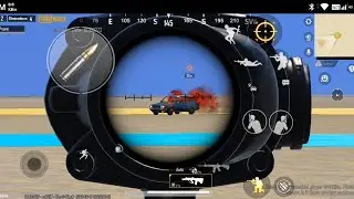 Pubg mobile 30 FPS 4x car spray 💀