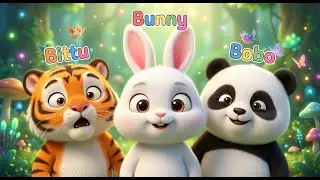 💫 &ldquo;Once Upon a Time&hellip; | Bunny, Bittu & Bobo&rdquo; 🐰🐯🐼 (Episode 3)| BBB Kid Land