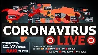 [LIVE] Coronavirus Pandemic: Real time counter and World map on confirmed cases, full coverage