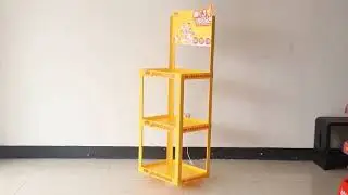Plastic Cooking Oil Promition Display Rack 48*35cm