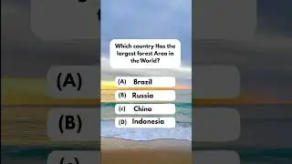 Which country has the largest forest area in the world?#usa #facts #englishlanguage #podcast #
