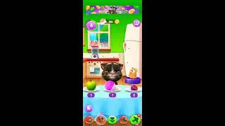 My Talking Tom 2 - EAT CANDY 🍭 Gameplay Android iOS #8