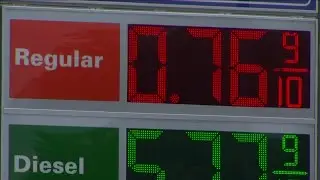 Gas offered at 76 cents per gallon in Forest, Virginia