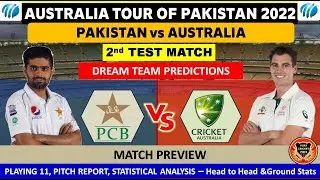 Pakistan vs Australia 2nd Test Match Prediction in Tamil | PAK vs AUS Dream Team Prediction |