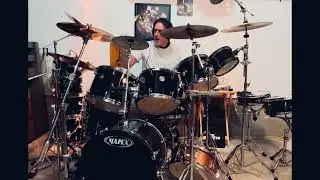 Easy Lover by Philip Bailey & Phil Collins (drum cover) @triumphant7569