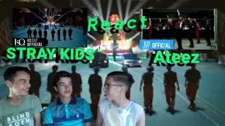 Reagindo a K-pop, primeira vez reagindo a ( STRAY KIDS e Ateez )|será que gostamos?! | 🤔