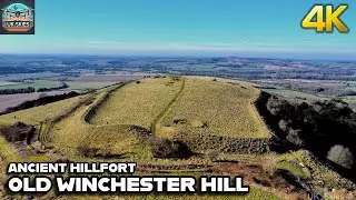 Old Winchester Hill | 4K Drone Footage of an Ancient Hampshire Hillfort