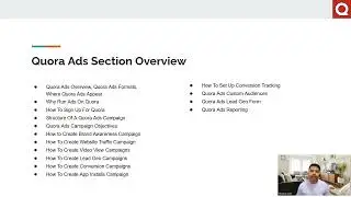 Quora Ads Manager Tutorial: Full Dashboard & Section Overview Guide