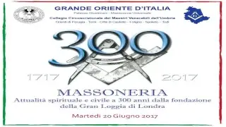 GRANDE ORIENTE D'ITALIA - 300 anni di Massoneria