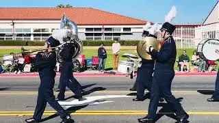 🎶 Turlock Christian HS Eagles Marching Band & Colorguard | 65th Annual CCBR 2025 Merced