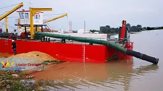 Launching of LD4500 Cutter Suction Dredger