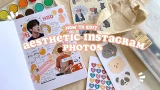 how I take and edit my instagram photos 🍊 aesthetic editing, setup, apps and filters!