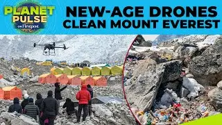 Drones Remove Garbage From Mount Everest, Also Deliver Essential Climbing Gear | N18G