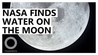 NASA: Real Water Exists on Moon&rsquo;s Surface