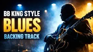 Nostalgic BB King Style - Minor Blues Backing Track (D Minor)