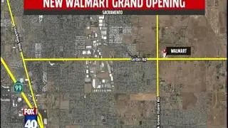 KTXL Gerber Road Walmart Coverage