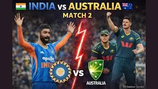 India vs Australia | Match 2 | Tri-Nation Series | #cricket26 #indiavsaustralia #highlights