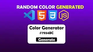 Color Generator with JavaScript | Perfect Beginner Web Dev Project to Learn Fast