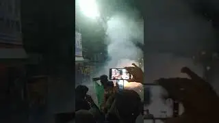 Polladhavan spl Show | Dhanush Birthday celebration | Mass celebration | Pattas 🧨🎇🔥😎😍