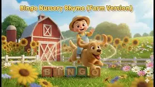 Bingo (Farm Version) | Farm Animal Song for Kids & Toddlers | Nursery Rhymes | @ZeeZooKIDZ