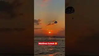 Maldives Beautiful Sunset 🌅 #shorts #trending #viral