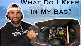 MINOR LEAGUE BASEBALL PLAYER Shows You Whats Inside His Bag During A PROFESSIONAL BASEBALL SEASON