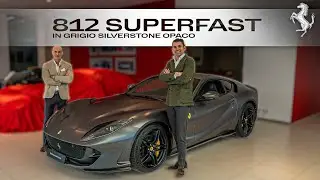Ferrari 812 Superfast in Grigio Silverstone Opaco