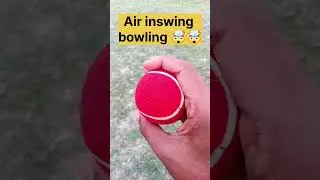 How to bowl Air swing bowling like #akhtar #cricket #cricketlover