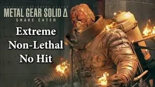 Metal Gear Solid Delta Snake Eater | The Fury Boss Fight | Extreme Difficulty | Non-Lethal