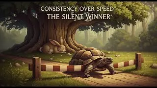 Slow and Steady Wins the Race| The Patient Tortoise & The Hasty Rabbit| A Classic Moral Story