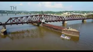 Authorities search river for person