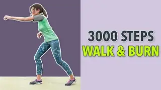 3000 Steps HIIT: Fat Burning Walk Cardio