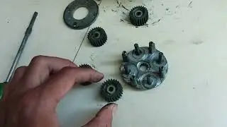 Washing machine Gear box working
