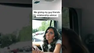 Giving your guy friends advice 🤝 #Shorts #Comedy